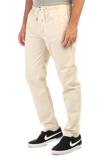 Штаны прямые Quiksilver Coast all Life Oatmeal