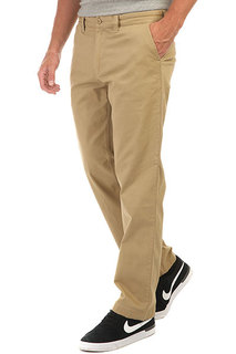 Штаны прямые DC Worker Relaxed Khaki