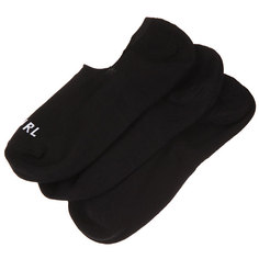 Носки низкие Rip Curl Invisible Sck 3p Classic Black