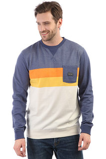 Толстовка классическая Rip Curl Authentic Crew Blue Indigo