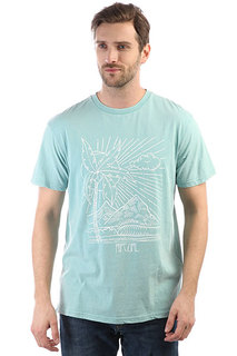 Футболка Rip Curl Arty Cold Dye Tee Nile Blue