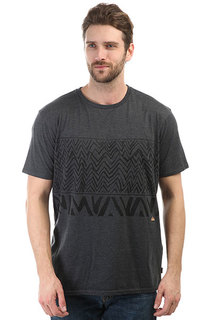 Футболка Quiksilver Splitkicks Charcoal Heather