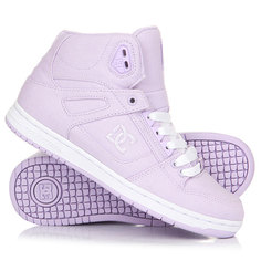 Кеды кроссовки высокие женские DC Pure Ht Tx Lilac