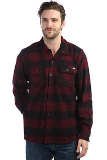 Рубашка в клетку Dickies Sacramento Maroon