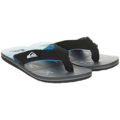 Вьетнамки детские Quiksilver Molokailaybakyt Black/Grey/Blue