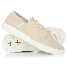 Кеды кроссовки низкие Quiksilver Finn Lite Tan - Solid