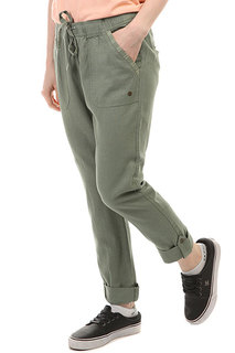 Штаны прямые женские Roxy Symphonylover Olive