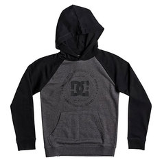 Толстовка классическая детская DC Rebuilt Black Charcoal Heather