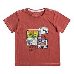 Футболка детская Quiksilver Super Tv Boy Baked Apple Heather