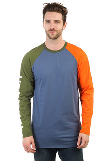 Лонгслив Anteater Longsleeve Logo Orange/Blue/Green