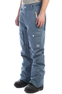 Штаны сноубордические Colour Wear Flight Pant Denim Blue