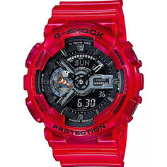 Кварцевые часы Casio G-Shock ga-110cr-4a Red