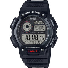 Электронные часы Casio ae-1400wh-1a Black