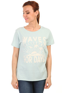 Футболка женская Billabong First Tee Cloud Blue