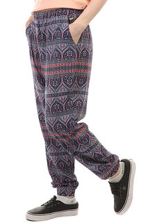 Штаны прямые женские Roxy Easy Peasy Pant Blue New Maide