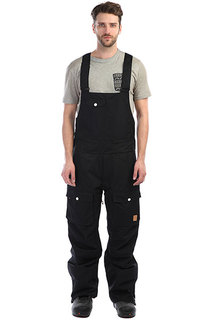 Штаны сноубордические Colour Wear Bib Pant Black