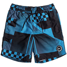 Шорты пляжные детские Quiksilver Checkremixyth15 Atomic Blue