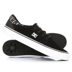 Кеды кроссовки низкие DC Trase Se Black/White/Black
