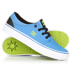 Кеды кроссовки низкие детские DC Trase Se Blue/Black/White