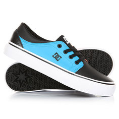 Кеды кроссовки низкие детские DC Trase Se Black/Red/Blue