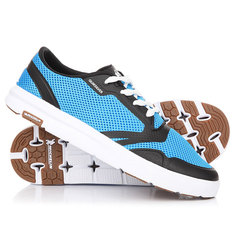 Кеды кроссовки низкие Quiksilver Amphibian Plus Blue/Black/White