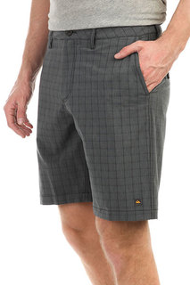 Шорты пляжные Quiksilver Vagabondplaidam Black