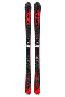Горные лыжи Head Monster 88 TI Black/Neon Red