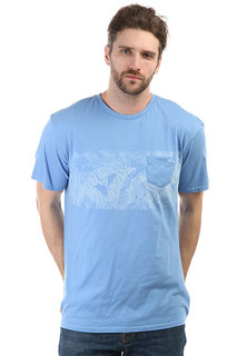 Футболка Quiksilver Mantraright Silver Lake Blue