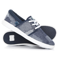 Кеды кроссовки низкие женские DC Shoes Haven Tx Le Blue/Blue/White