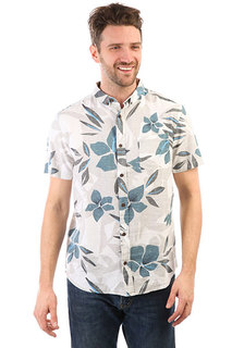 Рубашка Quiksilver Sslinenprintshi Sleet Linen