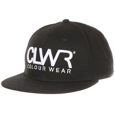 Бейсболка с прямым козырьком CLWR Clwr Cap Black