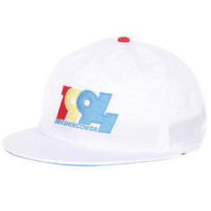 Бейсболка с прямым козырьком DC Graduate Cap Snow White
