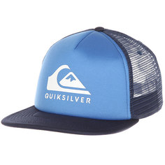 Бейсболка с сеткой Quiksilver Foamslay Bright Cobalt