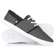 Кеды кроссовки низкие DC Shoes Haven Tx Se Dark Grey/Black