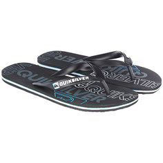 Вьетнамки Quiksilver Molokai Nitro Black/Blue