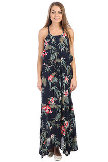 Платье женское Roxy Groovethephysyc Dress Blue Isle