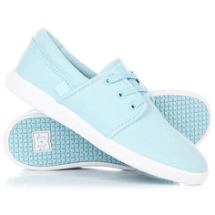Кеды кроссовки низкие женские DC Shoes Haven Tx Light Blue