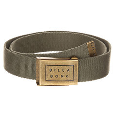 Ремень Billabong Sergeant Belt Dark Olive