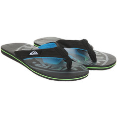 Вьетнамки Quiksilver Molokai Layback Black/Grey/Black