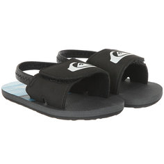 Сандалии детские Quiksilver Molokai Layb-in Black/Grey/Blue