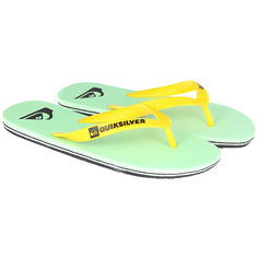 Вьетнамки Quiksilver Molokai Black/Green/White