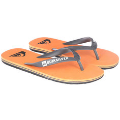 Вьетнамки Quiksilver Molokai Grey/Orange