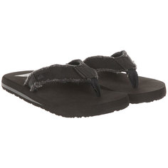 Вьетнамки детские Quiksilver Monkey Abyss Black/Brown