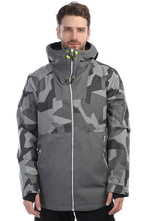 Куртка утепленная Colour Wear Block Jacket Asymmteric Grey