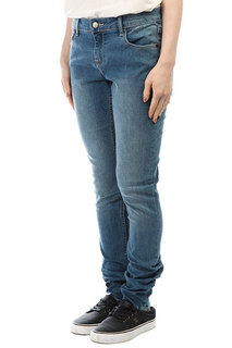 Джинсы узкие женские Roxy Dolphinmarin Medium Blue