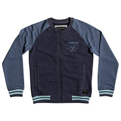 Толстовка классическая детская Quiksilver Janapazzipyouth Navy Blazer Heather