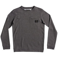 Толстовка классическая детская Quiksilver Dav Crew Raven Heather