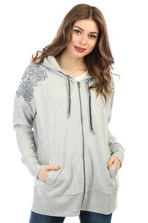 Толстовка классическая женская Roxy Adventureway Heritage Heather