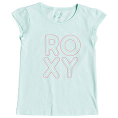 Футболка детская Roxy Moidbubbletypo Blue Light