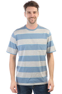 Футболка Quiksilver Tallmountaincre Blue Shadow Tall Mou